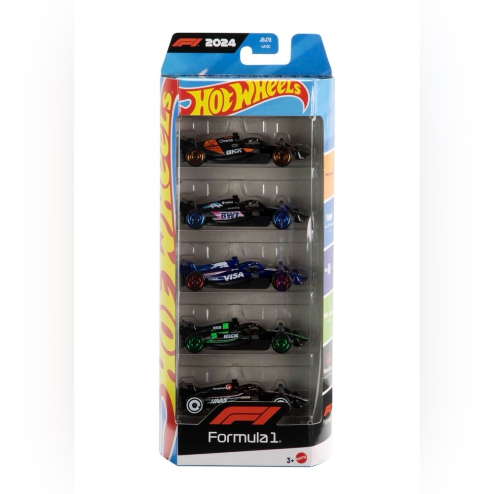 Hot Wheels Formula 1 2024 5 Pack